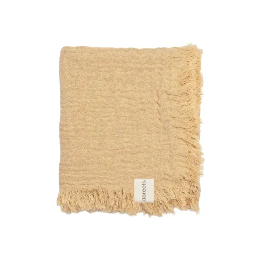 Toalla de muselina doble capa beige NADU (70x50cm)