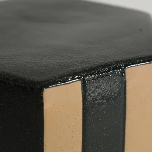 Mesa Auxiliar de cerámica 29x29x41 cm Ziggy