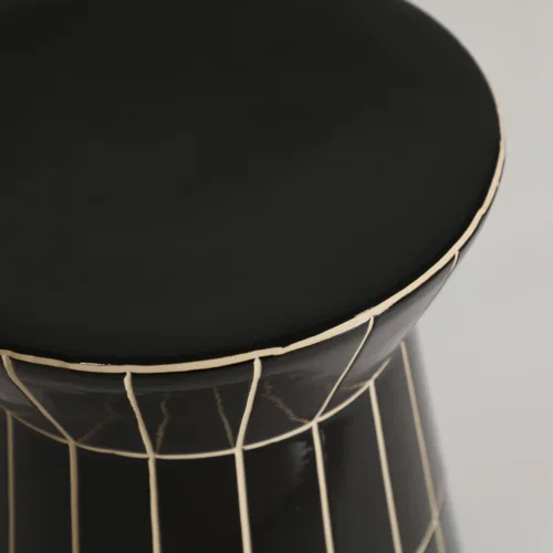 Mesa Auxiliar de cerámica 38x38x45 cm Atticus
