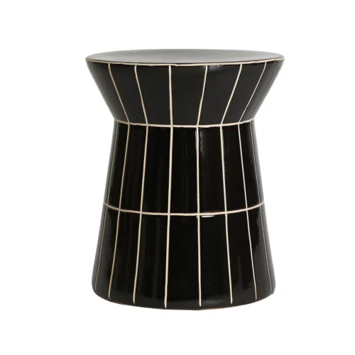 Mesa Auxiliar de cerámica 38x38x45 cm Atticus