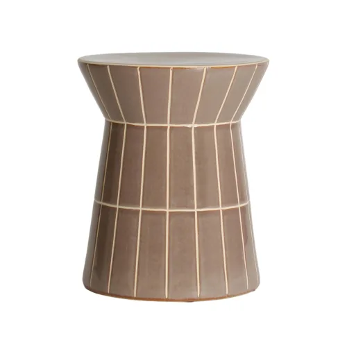 Mesa Auxiliar de cerámica 38x38x45 cm Atticus