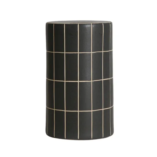 Mesa Auxiliar de cerámica 30x30x50 cm Tank