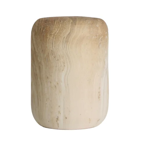 Mesa Auxiliar de cerámica 33x33x46 cm Archie