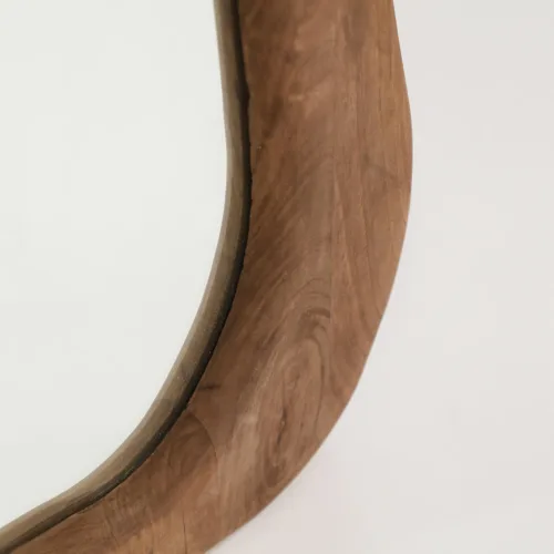 Espejo de madera de mango 96x4x189 cm Nieul