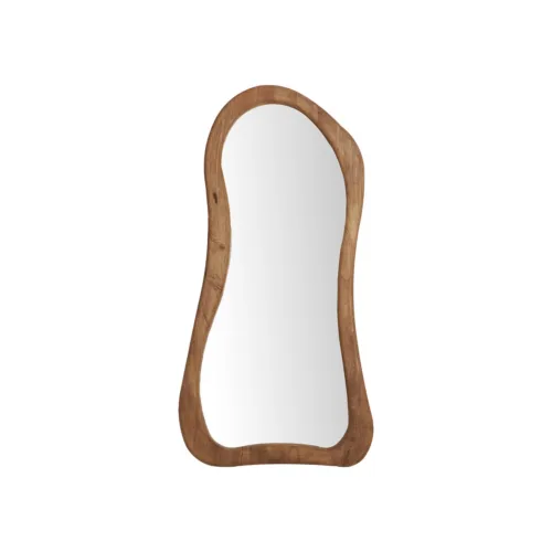 Espejo de madera de mango 96x4x189 cm Nieul