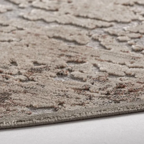 Alfombra de viscosa 240x240x1 cm Karen
