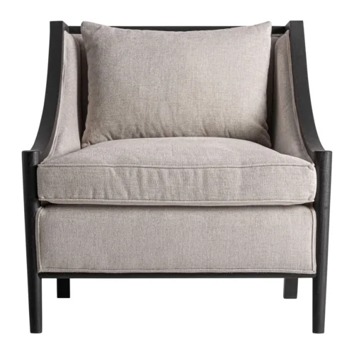 Sillón de lino 81x78x83 cm Seyches