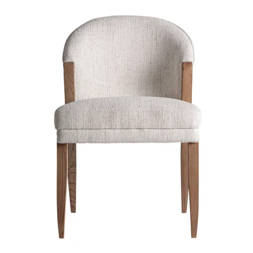 Silla de madera de pino 57x69x85 cm Prati Bouclé