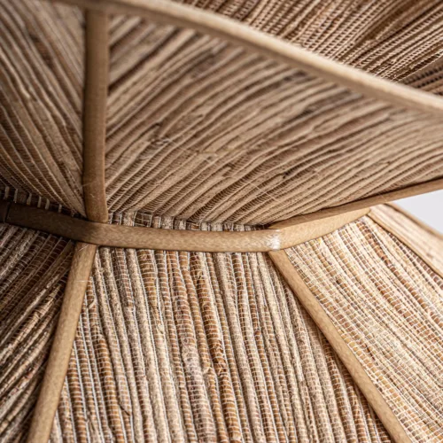 Lámpara de colgar de madera de coco Thenny 57x67 cm