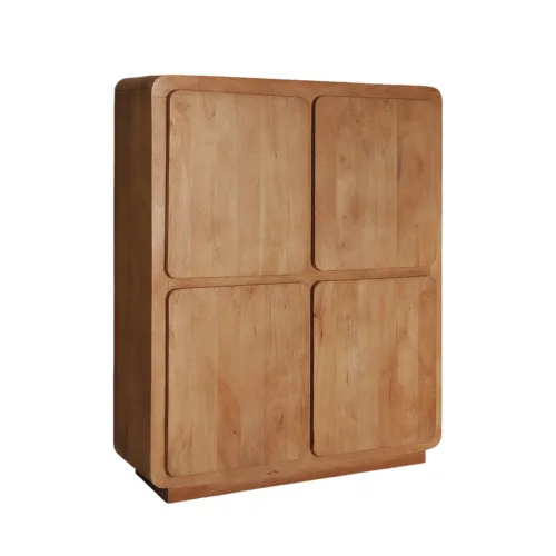 Armario de madera de mango 120x45x150 Havre