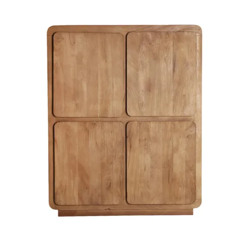 Armario de madera de mango 120x45x150 Havre