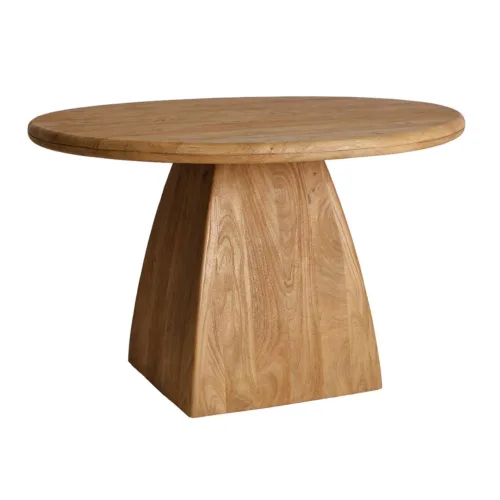 Mesa de comedor de madera de mango 120 cm Havre
