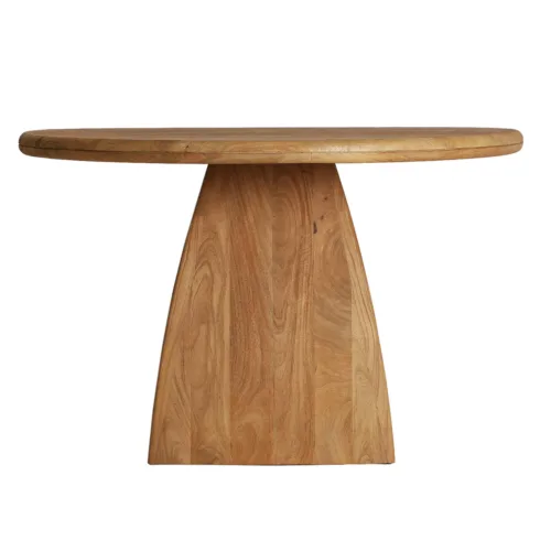 Mesa de comedor de madera de mango 120 cm Havre
