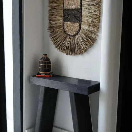 Adorno de pared Dada de pandano natural 85 cm