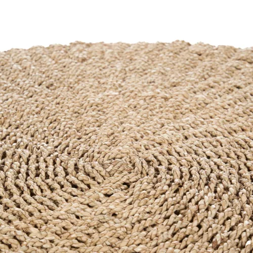 Alfombra redonda Sizali de sisal natural Ø 100 cm