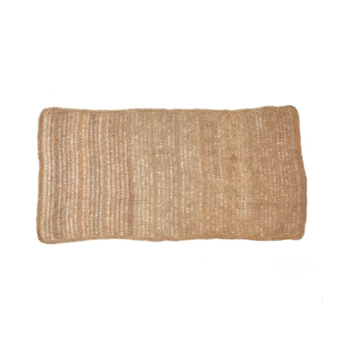 Alfombra rectangular de junco marino natural 200x300 cm
