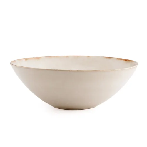 Fuente Cascais de gres blanco 32 cm