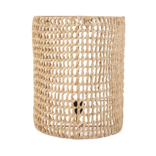 Aplique de pared SiriKit de sisal natural 50 cm