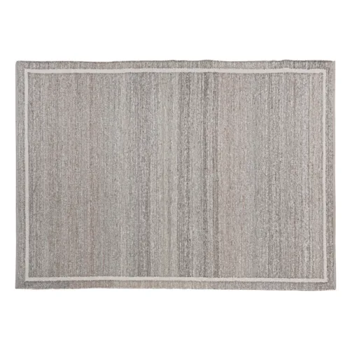 Alfombra de lana crema 350x240 cm Emma