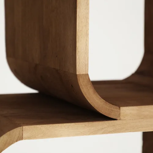 Estantería de madera de mango 60x200 cm Magnan