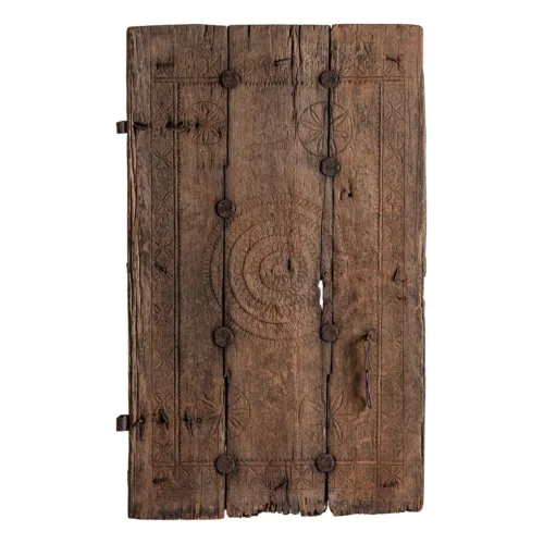 Panel decorativo de madera de teka 90x150 cm Bleigberg