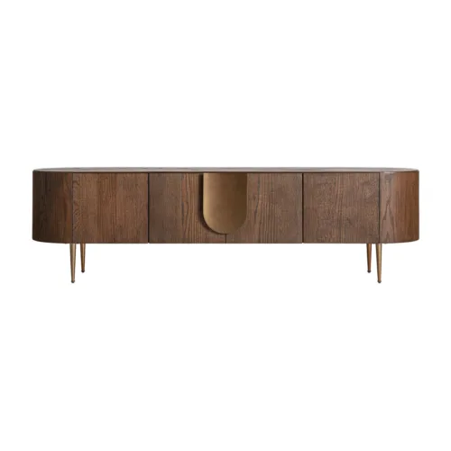Mueble TV Treignac marrón