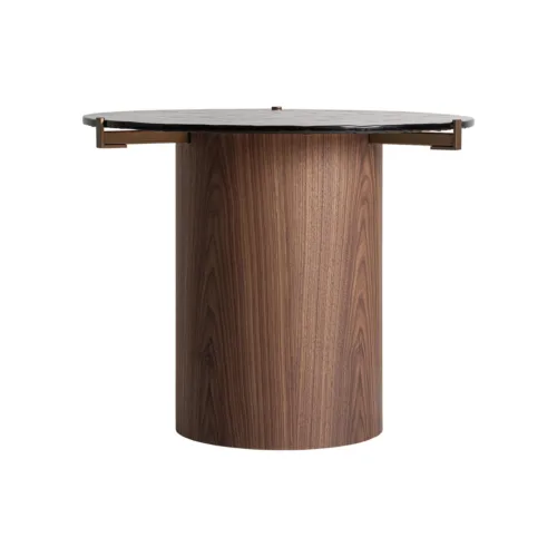 Mesa auxiliar Giswil marrón