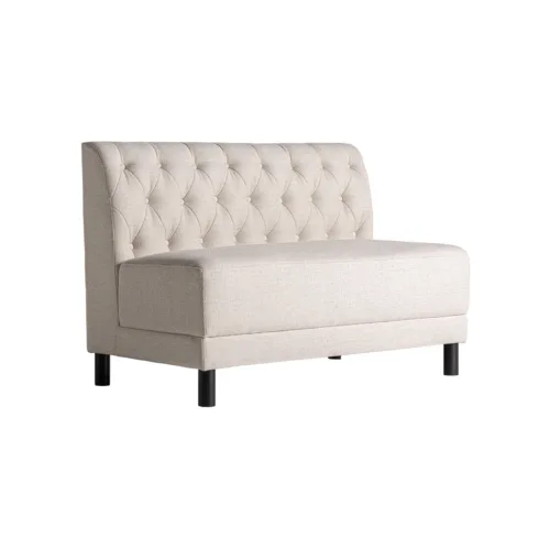 Sofá modular Egna negro 120 cm