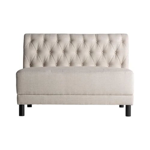 Sofá modular Egna negro 120 cm