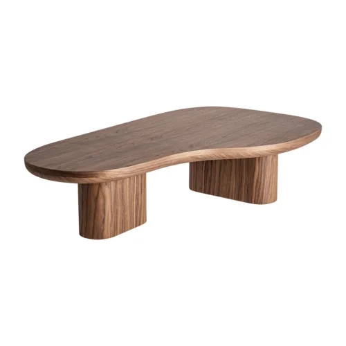 Mesa de centro Dubí marrón 70 cm de fondo
