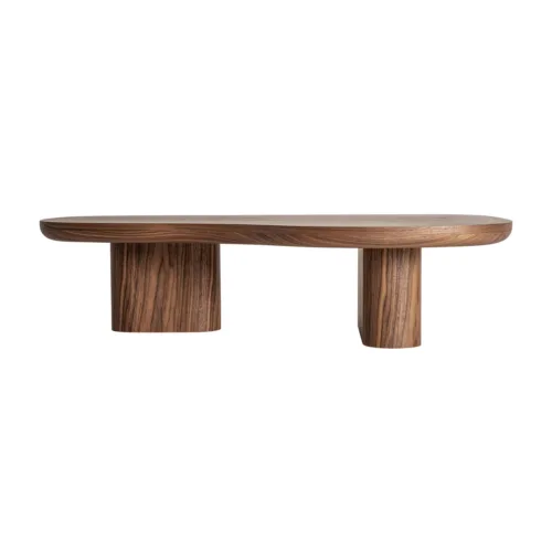 Mesa de centro Dubí marrón 90 cm de fondo