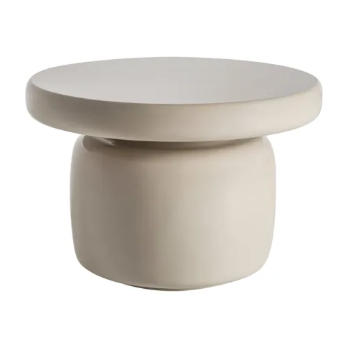 Mesa auxiliar Zorbig crema