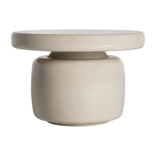 Mesa auxiliar Zorbig crema
