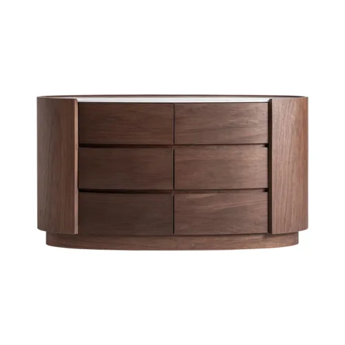 Cómoda Stuetta marrón 47 cm de fondo