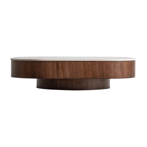 Mesa de centro Neufs blanca 100 cm