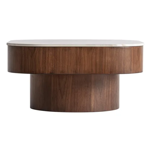 Mesa de centro Neufs blanca 70 cm