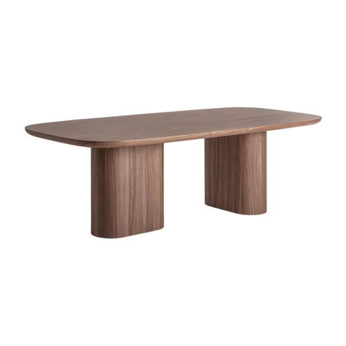 Mesa de comedor Aciera marrón