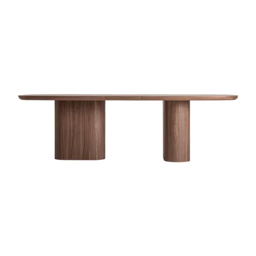 Mesa de comedor Aciera marrón