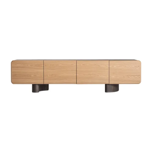 Mueble TV Laneo marrón claro