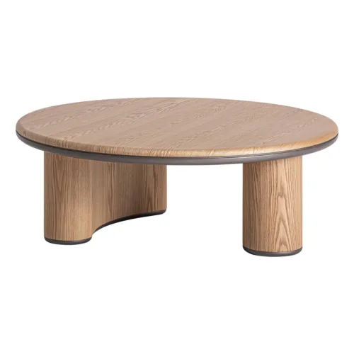 Mesa de centro Leneo marrón claro