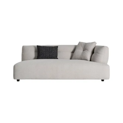 Sofá modular Brenod blanco roto 201 cm