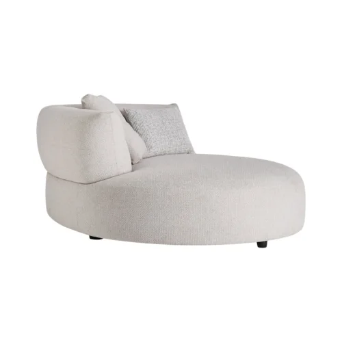 Sofá modular Brenod blanco roto 140 cm