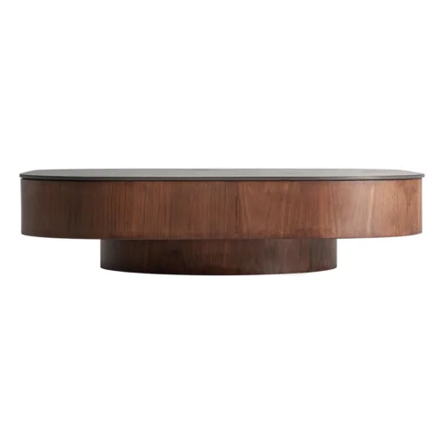 Mesa de centro Neufs negra 100 cm