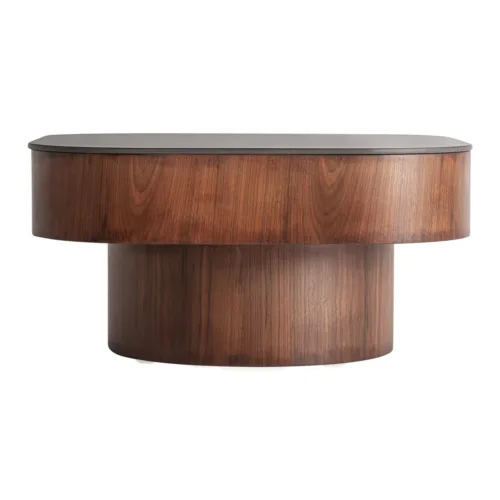 Mesa de centro Neufs negra 70 cm