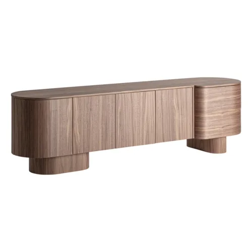 Mueble TV Kexby marrón