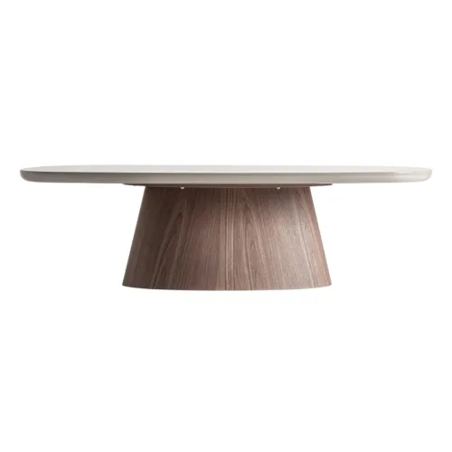 Mesa de centro Bionaz topo 40 cm de alto