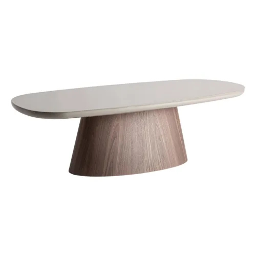 Mesa de centro Bionaz topo 35 cm de alto