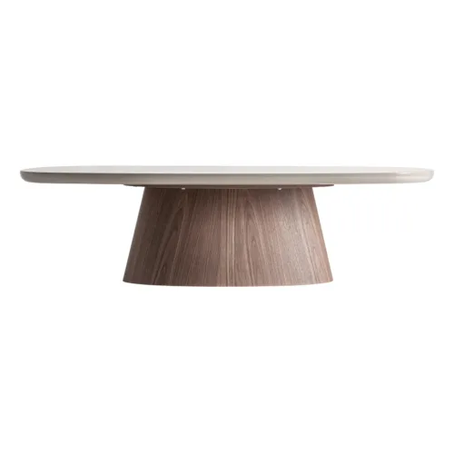 Mesa de centro Bionaz topo 35 cm de alto