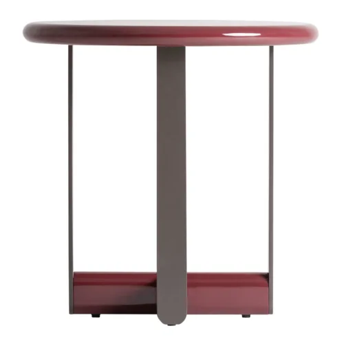 Mesa auxiliar Bertea roja