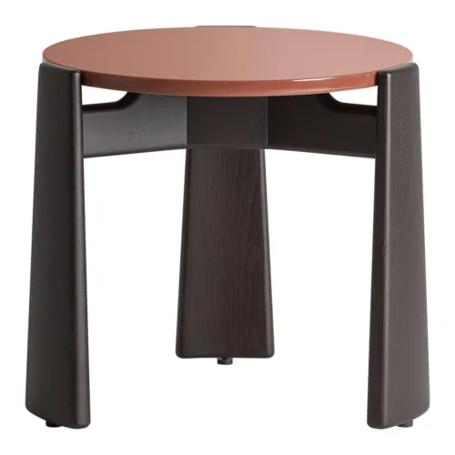 Mesa auxiliar Slanic marrón